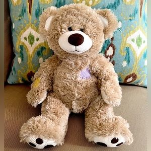 Build-A-Bear PATCHWORK TEDDY, Outfit Included
